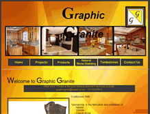 Tablet Screenshot of graphicgranite.co.za